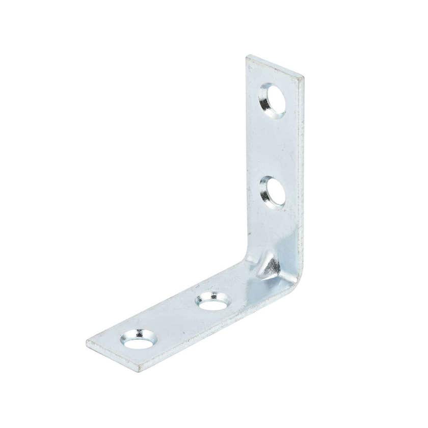 Zenith Angle Bracket Zinc Plated 50mm