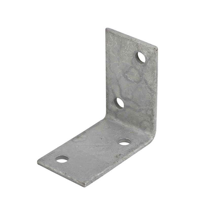 Zenith Builders Angle Bracket Galvanised 60 x 60 x 35 x 3mm