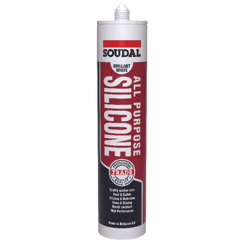 Soudal Silicone All Purpose Translucent 300ml