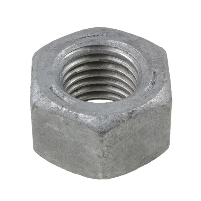 M12 x 1.75p Metric Coarse Galvanised Class 8 Hex Structural Nut High Tensile