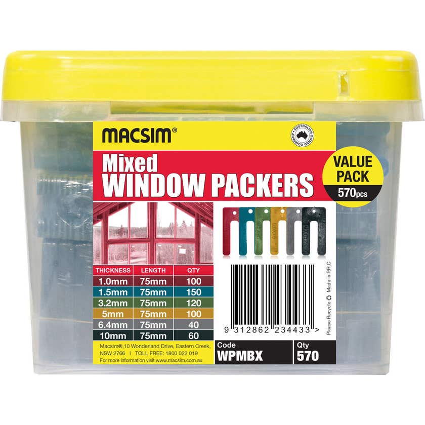 Macsim Window Packer 75mm - Box of 570